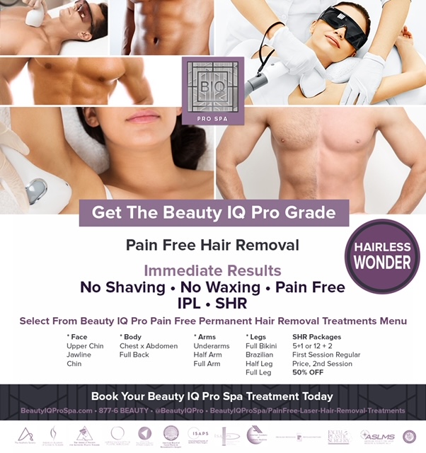 Beauty IQ Pro Spa Hair Removal Treatments