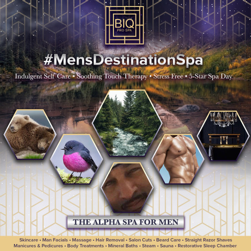 Beauty IQ Pro Men's Spa Men's Destination Spa Executive Men's Spa
