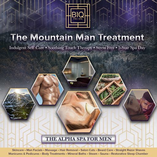 The Mountain Man Treatment at Beauty IQ Pro Spa Men's Spa Rhonda Coleman Albazie The Beautefessional Master Esthetician at Beauty IQ Pro