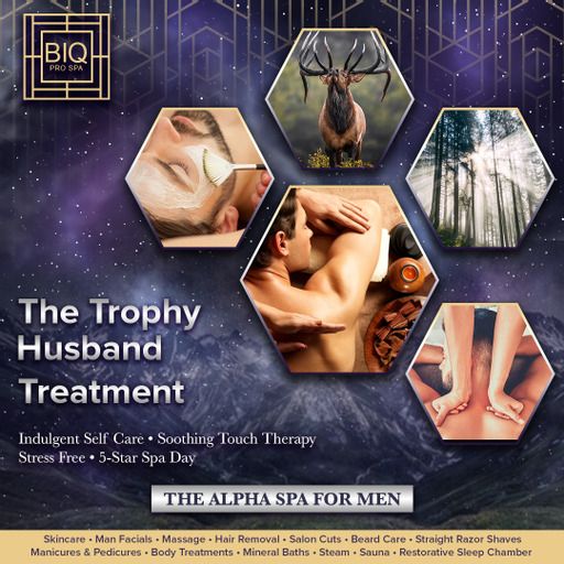 The Trophy Husband Spa at Beauty IQ Pro Rhonda Coleman Albazie The Beautefessional Master Esthetician Beauty IQ Pro Spa